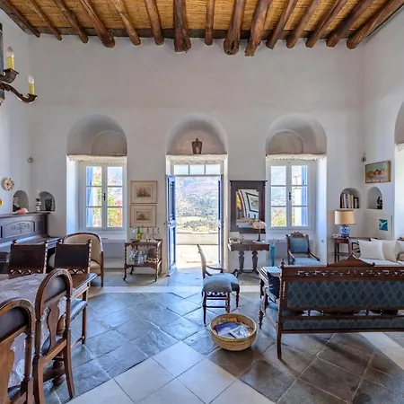 Anezas Mansion Stone-built Traditional Villa Chones