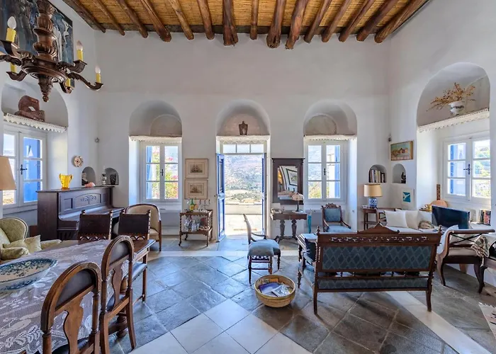 Anezas Mansion Stone-built Traditional Villa Khónias