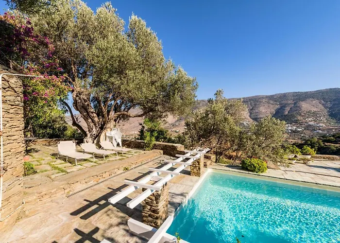 Anezas Mansion Stone-built Traditional Villa Khónias