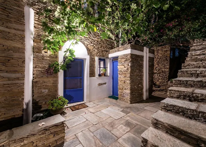 Villa Anezas Mansion Stone-built Traditional Khónias