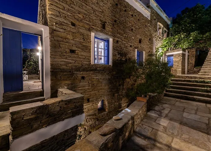 Anezas Mansion Stone-built Traditional Villa Khónias